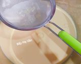 Hình bước làm 2 của món Bánh Flan Hình Trái Tim
