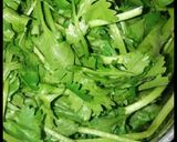 A picture of step 1 of Coriander Chilli Chutney.