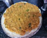 A picture of step 2 of Roasted potato roll from leftover suki bhaji.