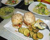 Une image de l'étape 5 de Burger steak de saumon - guacamole 🥑🍔.