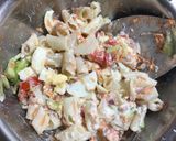 A picture of step 4 of Pasta Salad.