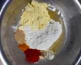 A picture of step 1 of Chakali (Murukku).