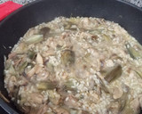 Foto del paso 3 de la receta: Arroz con alcachofas y champiñones sin histamina / vegano