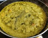 A picture of step 6 of Paneer Afghani.
