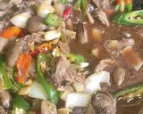 Foto langkah ke 5 dari resep Tumis jantung ayam saus tiram.