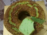 Bolu pandan putih telur