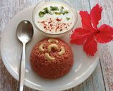 A picture of step 4 of Hibiscus Rice.