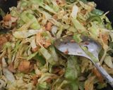 A picture of step 3 of Chicken and vegi Pasta.