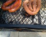 Grilled Sausage and grilled onions recipe step 2 photo