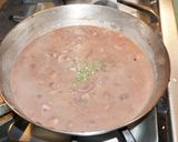 A picture of step 4 of Cremini Mushroom Sauce with Merlot - JON STYLE.