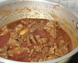 A picture of step 7 of Mutton degi korma.