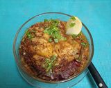 A picture of step 8 of Ghugni ---- A Bengali Street Snack, highly nutritious that you cannot deny.