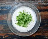 A picture of step 4 of Navratri Special Cucumber Raita.