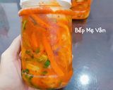 Hình bước làm 3 của món Kim chi cải thảo