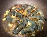 🧈🦐 蒜香牛油煎虎蝦的食譜步驟3照片