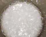 A picture of step 1 of Chinagrass halwa.