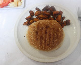 Foto del paso 7 de la receta: Hamburguesa con queso y zanahorias en freidora de aire