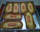 Foto langkah ke 2 dari resep Roti gandum sosis lembut.