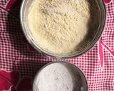 A picture of step 1 of Moondhal Laddus.
