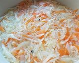 Káposztasaláta (tartósítószer nélkül) recept fázis 8 fotója