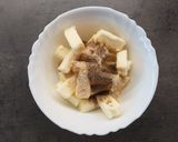 Fehérboros sült csirkecomb vele sült hagymával recept fázis 1 fotója