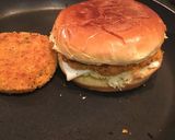 A picture of step 2 of Chickpeas and butternut squash burgers.