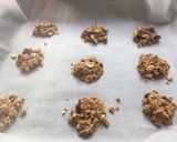 A picture of step 2 of Crunchy cookies with cashew nuts and cranberries 🍪.