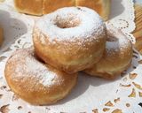 Foto langkah ke 6 dari resep Roti Sobek / Donut tanpa Susu & Telur.