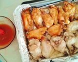 Foto del paso 4 de la receta Alitas de pollo al horno con salsa de ketchup y miel
