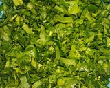 A picture of step 3 of Freeze Spinach leaves.