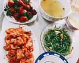 Hình bước làm 4 của món Thịt heo xào cà chua