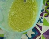Foto langkah ke 3 dari resep Bolu pandan kukus.