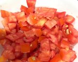 A picture of step 1 of Mango Salsa Salad.
