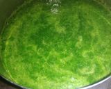 A picture of step 2 of Christmas tree Paratha.