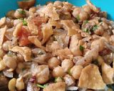 A picture of step 3 of Chana chaat.
