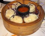 A picture of step 1 of Chicken Momo.