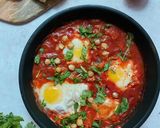 Shakshuka 鷹嘴豆番茄北非燉蛋_夏卡蘇卡的食譜步驟5照片
