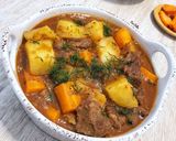 A picture of step 5 of Beef Stew with Vegetables 🍲.