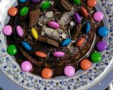A picture of step 1 of Biscuit cake.