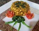 A picture of step 1 of Hare masaly waly chat paty chane # Cookpadramadan.
