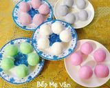 A picture of step 4 of Five-Color Glutinous Rice Dumplings in Ginger Syrup (Chè Trôi Nước Ngũ Sắc).