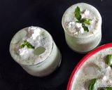 Une image de l'étape 2 de Gaspacho de concombre à la ricotta.