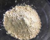 A picture of step 1 of Besan pancakes.