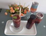 A picture of step 5 of Kokum sharbat.