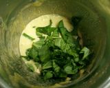 A picture of step 3 of Mango spinach smoothie.