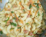 Foto langkah ke 2 dari resep Telur Macaroni Sayur.