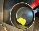 A picture of step 3 of Cod Mornay - this is an amazing Luxary Dish for a WOW.