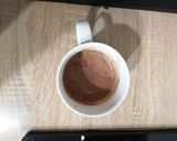 Une image de l'étape 2 de Mugcake cacao et banane vegan.