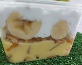 A picture of step 4 of Creamy Custard Biscuit delight.