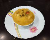 A picture of step 7 of Halwa Nagori.